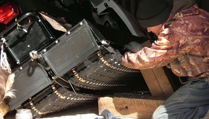 Как смазать снегоход Буран